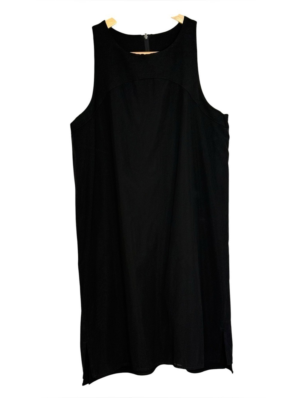 Lululemon Shift in Time Rare Sleeveless Shift Dress Black Size 4 Pockets - Picture 6 of 15